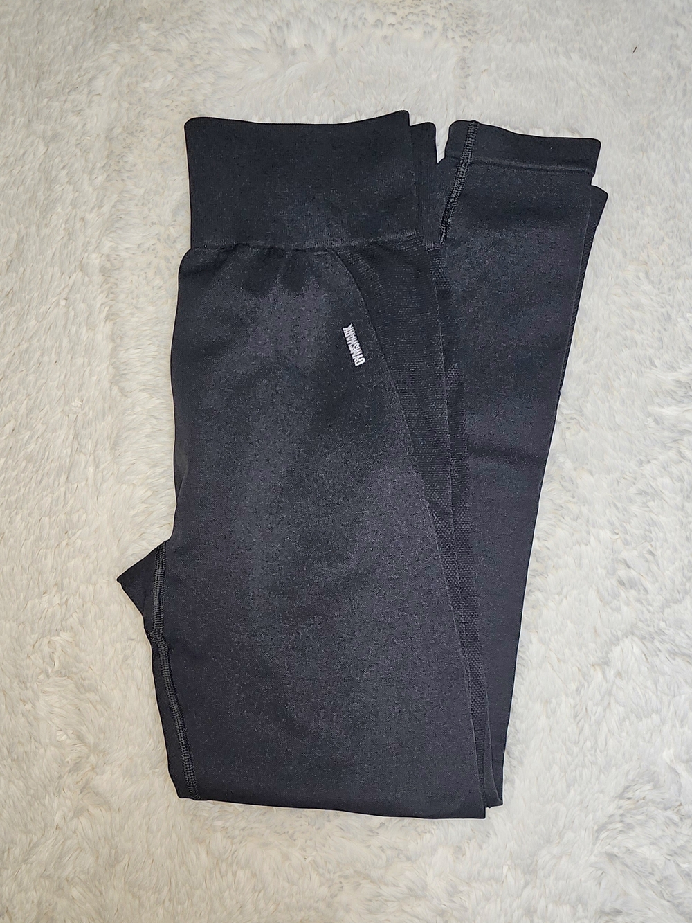 Gymshark Flex High Waisted Black  Leggings-XL